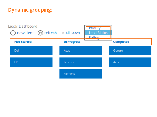 Dynamic Grouping