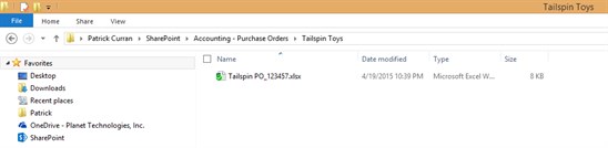 Latest Purchase Order