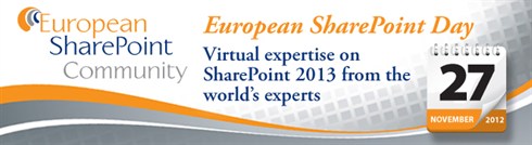 SharePoint 2013 - European SharePoint Day