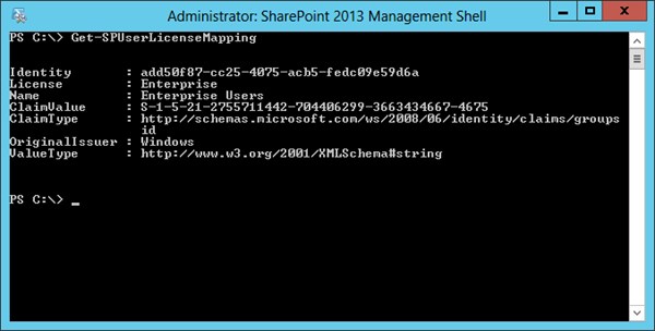 User License Enforcement In Sharepoint 2013 European Sharepoint