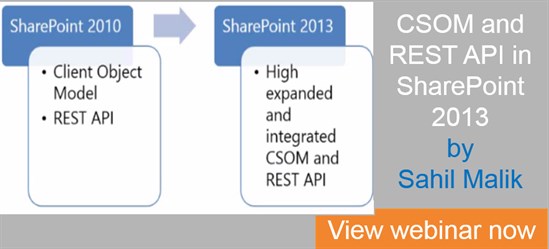 CSOM And REST API In Share Point 2013 By Sahil Malik