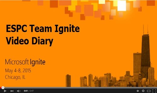 Microsoft Ignite Conference Diary 