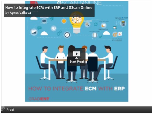 Integrate ECM with ERP Slides Graphic