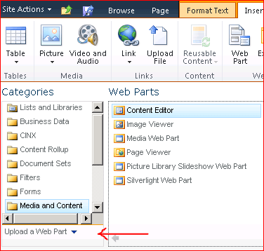 Managing User Access to SharePoint Web Parts