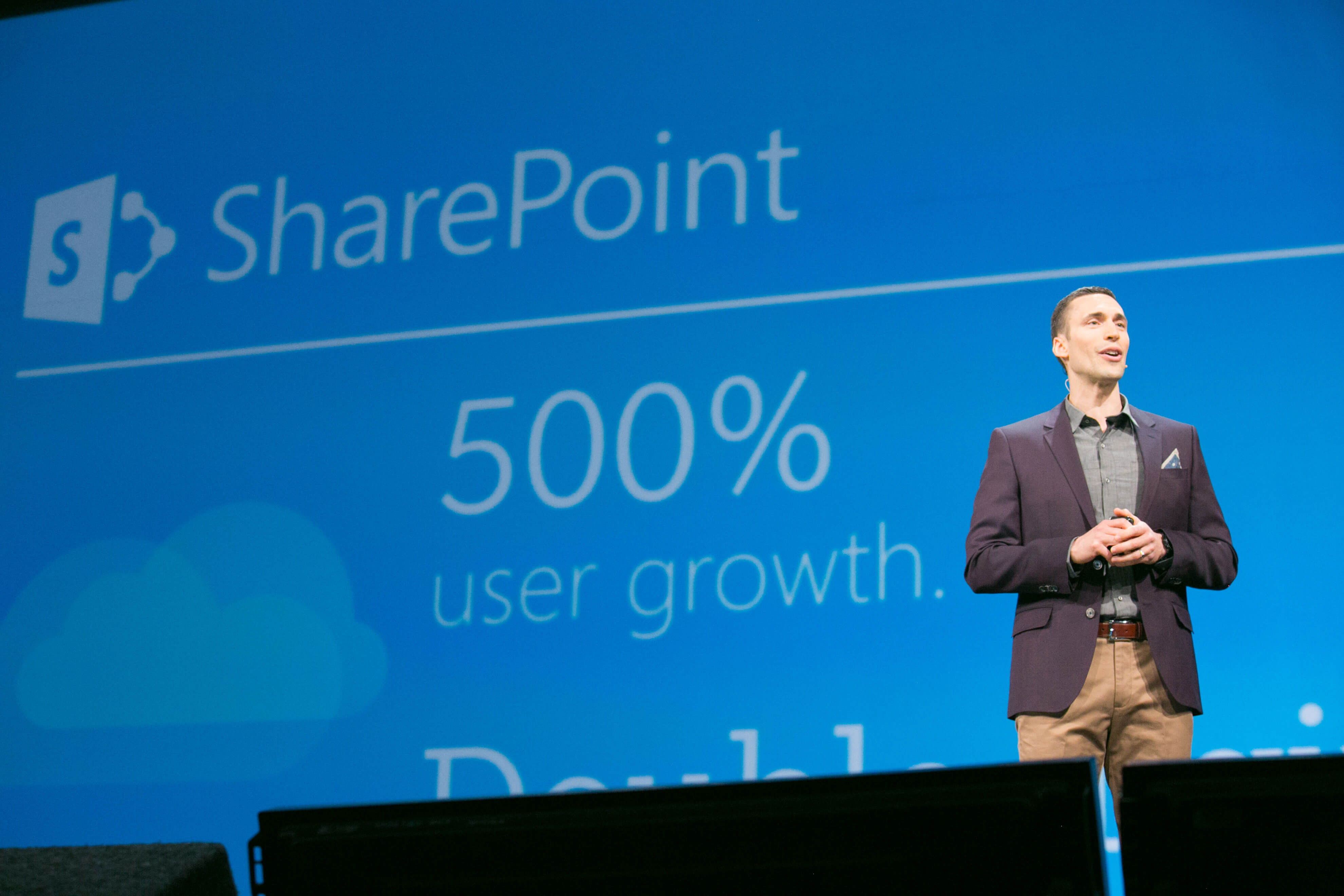 A message to the European SharePoint Community Direct from Jared Spataro, Live at SPC12 Las Vegas!