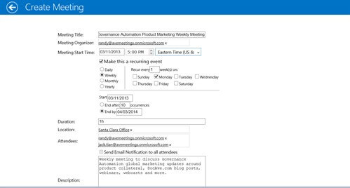 Introducing Meetings for Microsoft SharePoint 2013