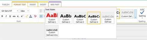 How To: Create Custom SharePoint 2013 Content Editor Web Part Styles