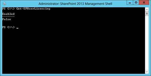 User License Enforcement in SharePoint 2013