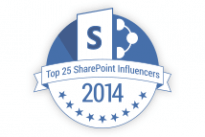 Announcing the Top 25 SharePoint Influencers for 2014