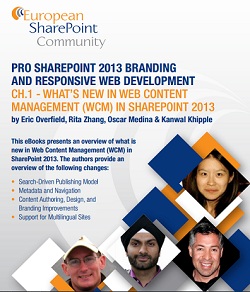 Free eBook: What's New in Web Content Management in SharePoint 2013