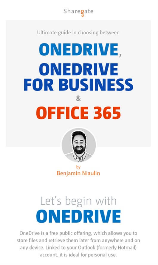 Ultimate Guide in Choosing Between OneDrive and Office 365 [Infographic]