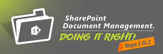 SharePoint Document Management Best Practices