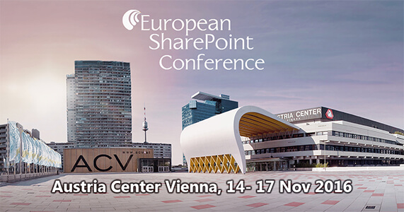 European SharePoint Conference 2016 - Dates Announced