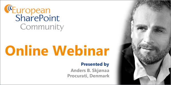 Live Online Webinar: Making Governance work for Business, IT and users with Anders Skjønaa