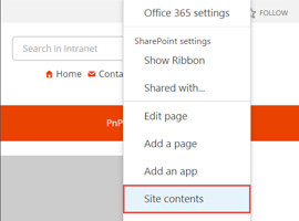 PnP - Office 365 Starter Intranet Solution (Part 4: The navigation implementation)