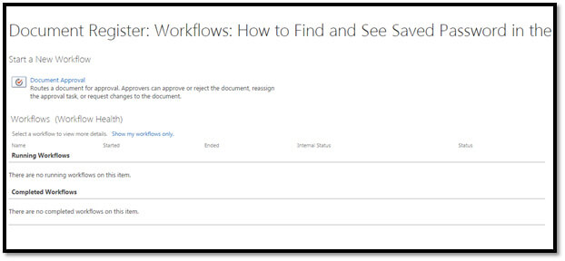 Creating a workflow in Office 365 Sharepoint- How to create a workflow in Sharepoint.