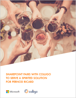 SharePoint Pairs with Colligo To Serve a Spirited Solution For Pernod Ricard