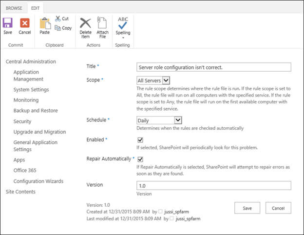 Demystifying MinRole in SharePoint Server 2016