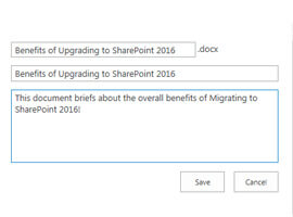Rich Text Column in SharePoint Document Library