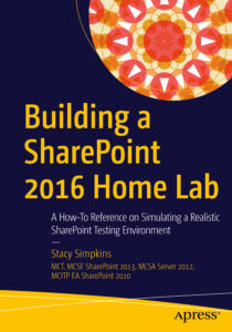 Building a SharePoint 2016 Home Lab -  CH13 Troubleshooting