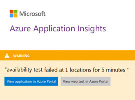 Monitor the Availability of any website with Azure Application Insights availability tests