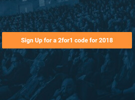 How to redeem your 2 for 1 ticket to ESPC18 on Tuesday Jan 23rd