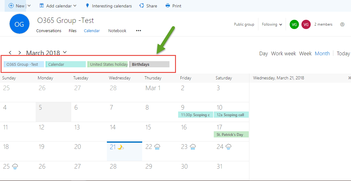 Calendar