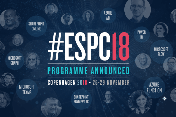ESPC18 Programme Announced
