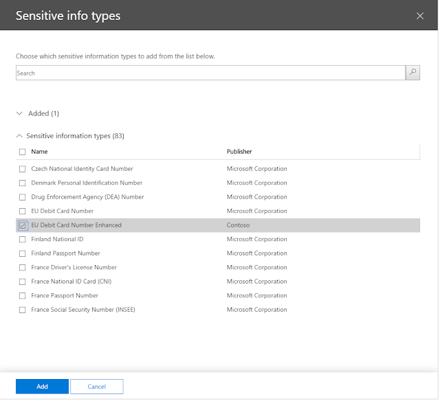 Step by Step How to Fine Tune Sensitive Data Types in Office 365