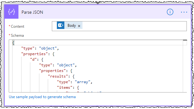 Parse JSON