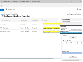 Creating an Action using a Custom Workflow Activity