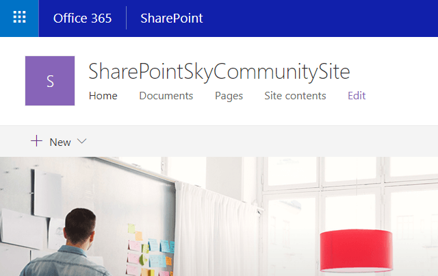SharePointSkyCommunitySite