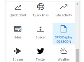 SharePoint Framework - Deploy SPFx WebParts To Office 365 Public CDN