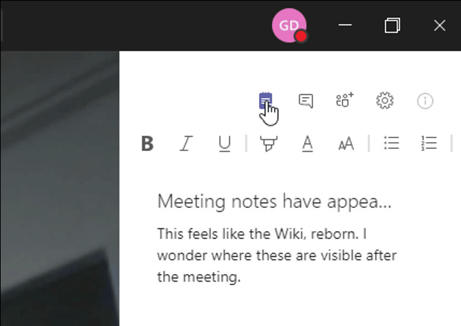 Meeting notes