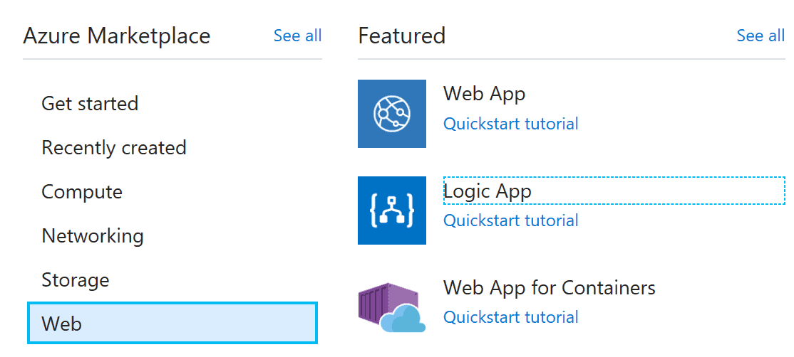 Azure Marketlplace