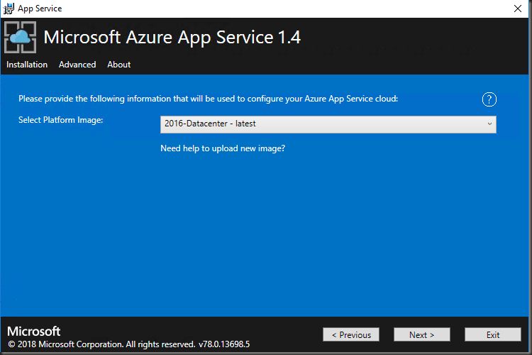 Microsoft Azure App Service 1.4