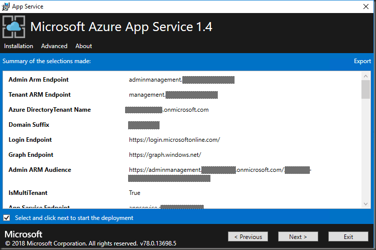 Microsoft Azure App Service 1.4