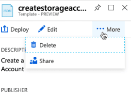 Azure, Your Template Repository (Preview)