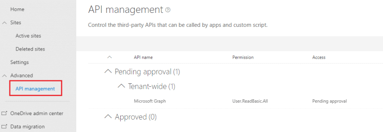 API management