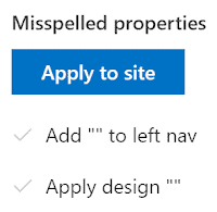 Misspelled Properties