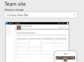 Modern SharePoint site creation with site designs and REST