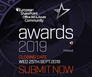 Top Tips for Entering the European SharePoint, Office 365 & Azure Community Awards