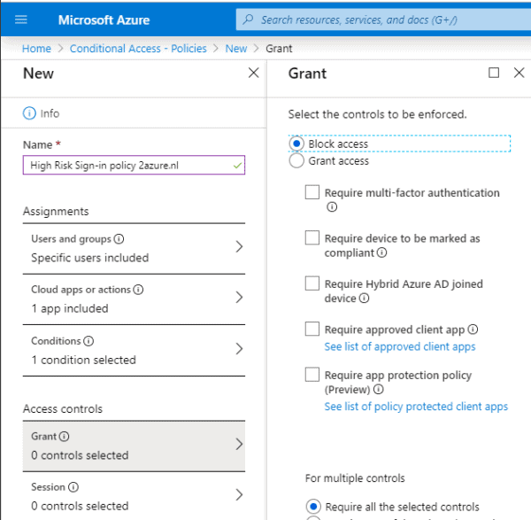 Azure Risk based Conditional Access explained and How to Set it Up ...