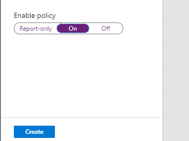 Azure risk based conditional access