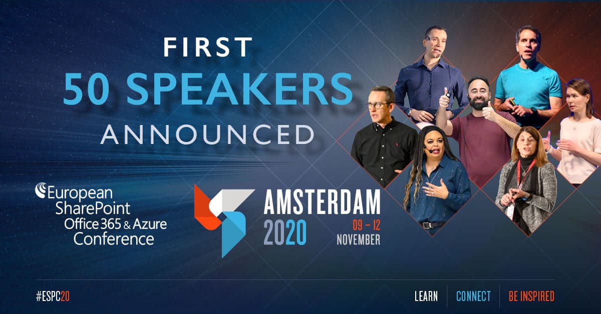 First Group of World-Class Speakers confirmed for #ESPC20