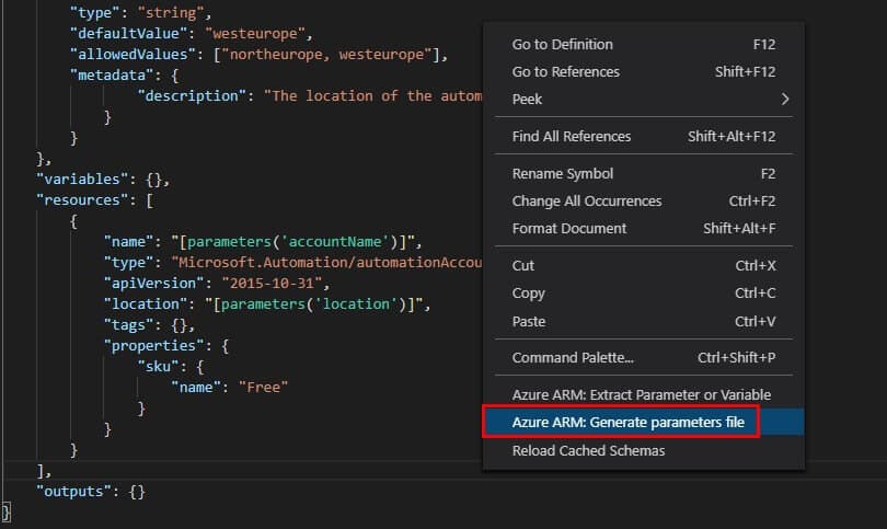 Getting Started with Azure ARM Templates