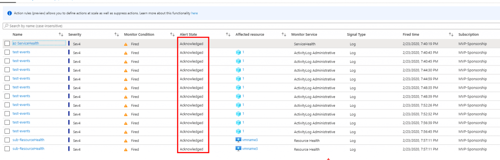 Azure Monitor Rest API