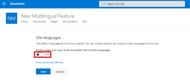 SharePoint Multilingual Page Publishing Feature in Detail