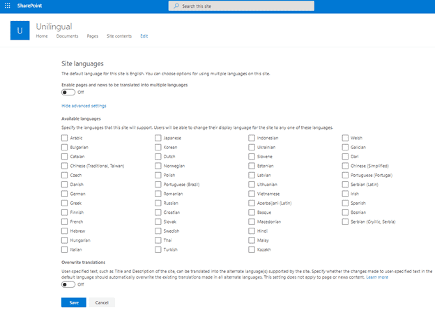 SharePoint Multilingual Page Publishing Feature in Detail