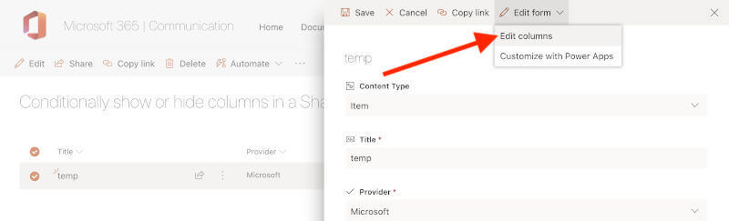 Configure Dynamic Fields on your SharePoint Forms